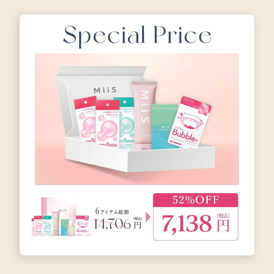 MiiS ブレスケアセットの画像