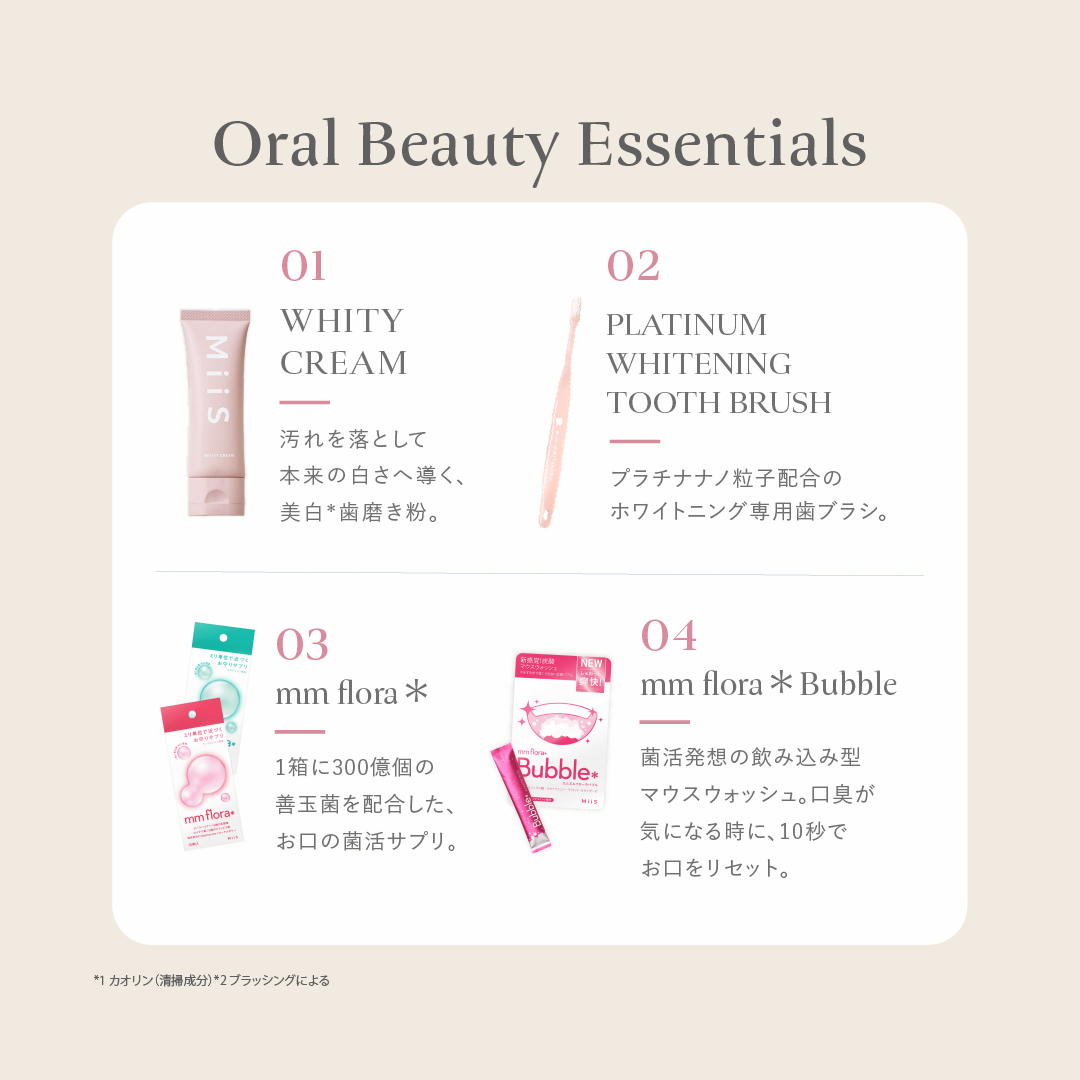 MiiS ブレスケアセットの画像