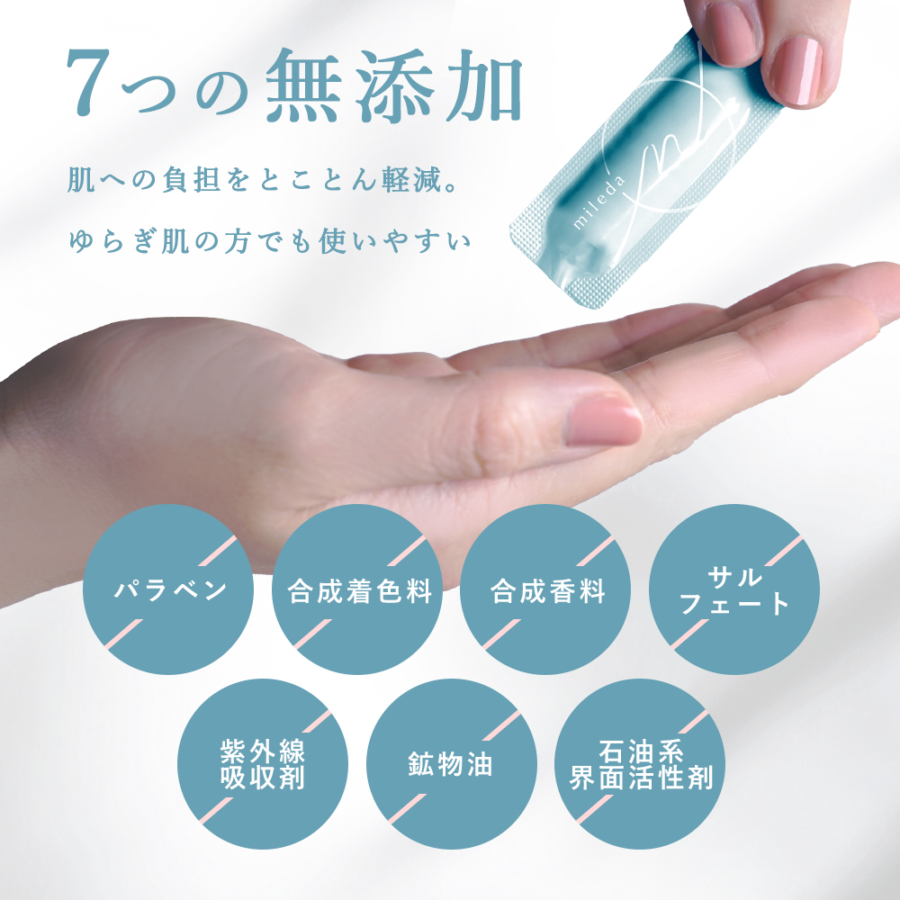 スムース リペア セラム 1mL×30包 ( 1カ月分 ) mileda ミレダ  ネコポス m-991