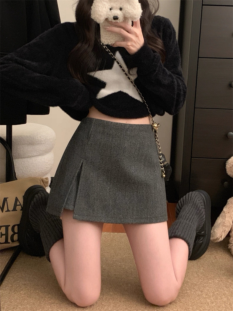 スリットインパンミニスカート