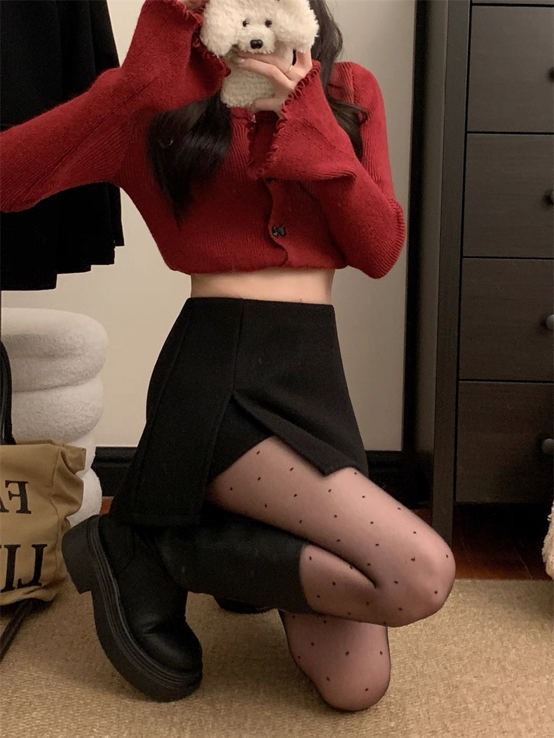 スリットインパンミニスカート