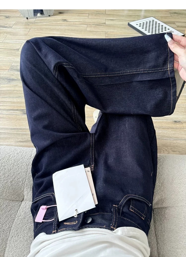 ハイウエストワイドデニム