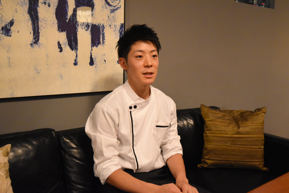 出張料理人の松尾一成さん