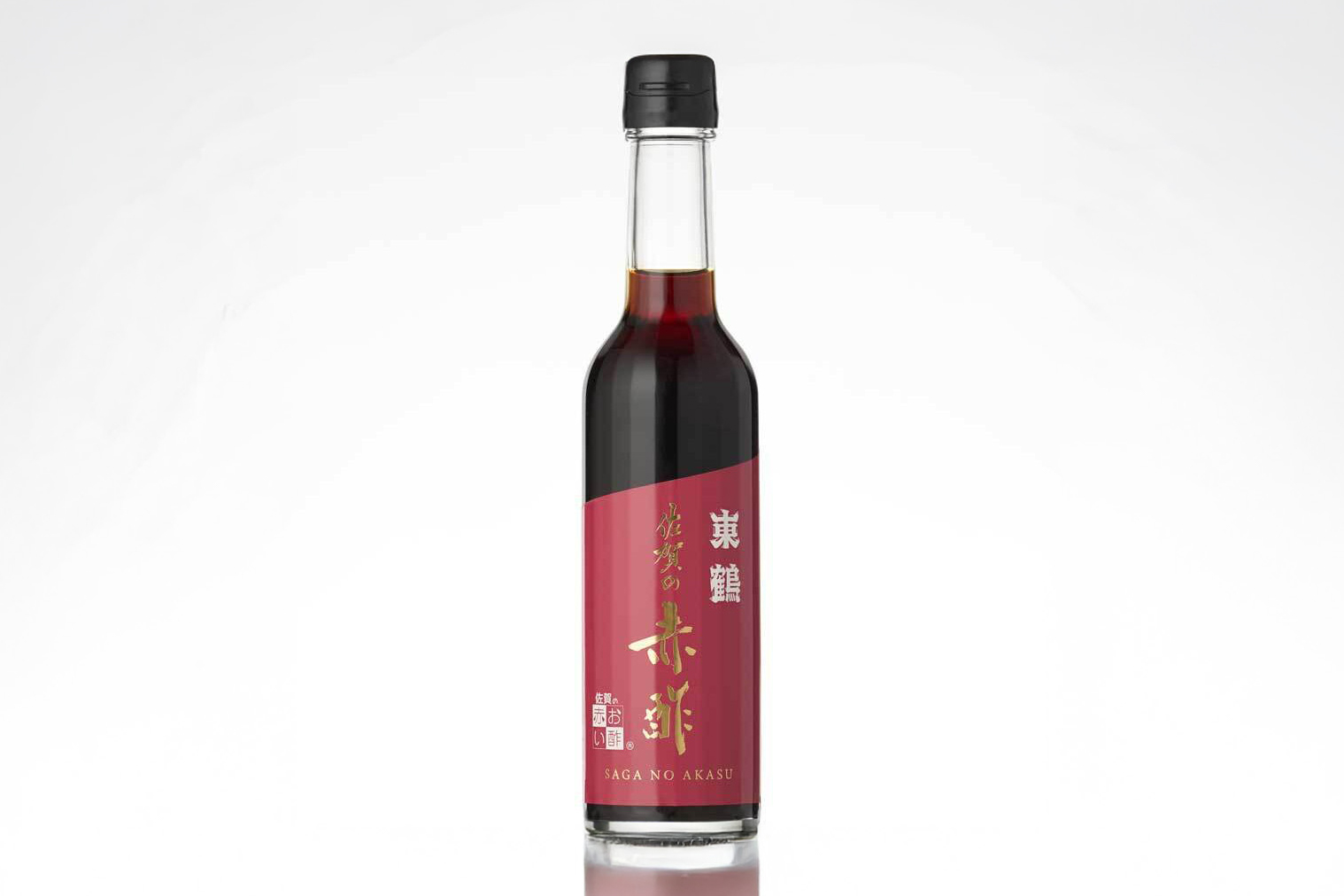 静置発酵の赤酢｜東鶴 300ml