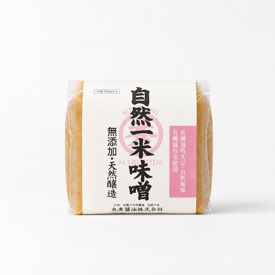 無添加・天然醸造 自然一米味噌｜700g