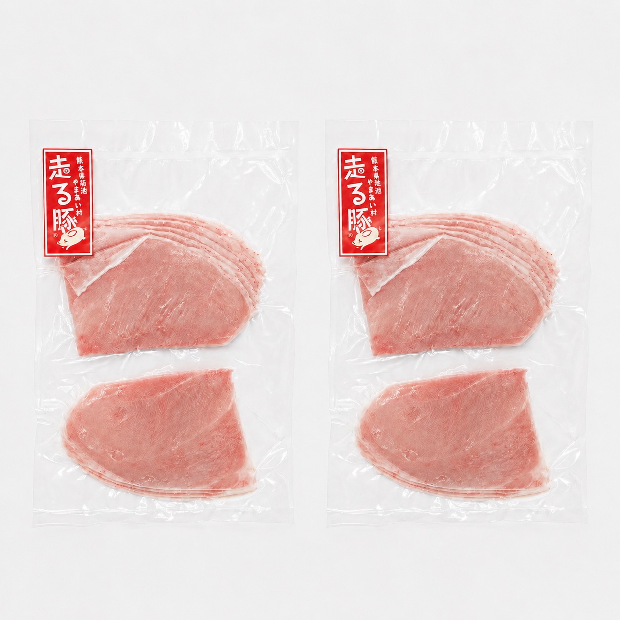 走る豚 モモシャブ用｜400g