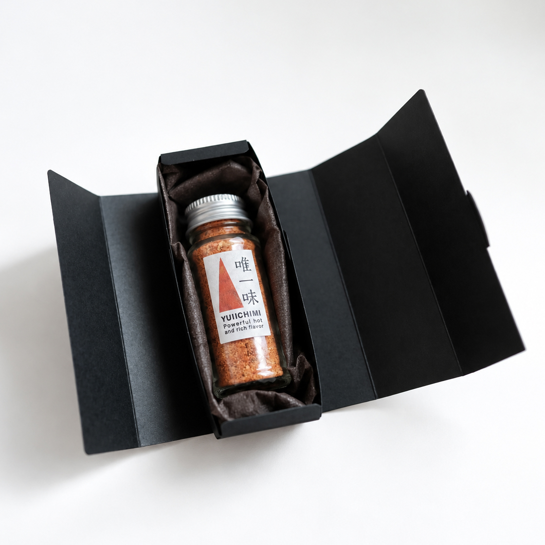 栽培期間中農薬不使用 唯一味 粗挽き｜瓶（12g）
