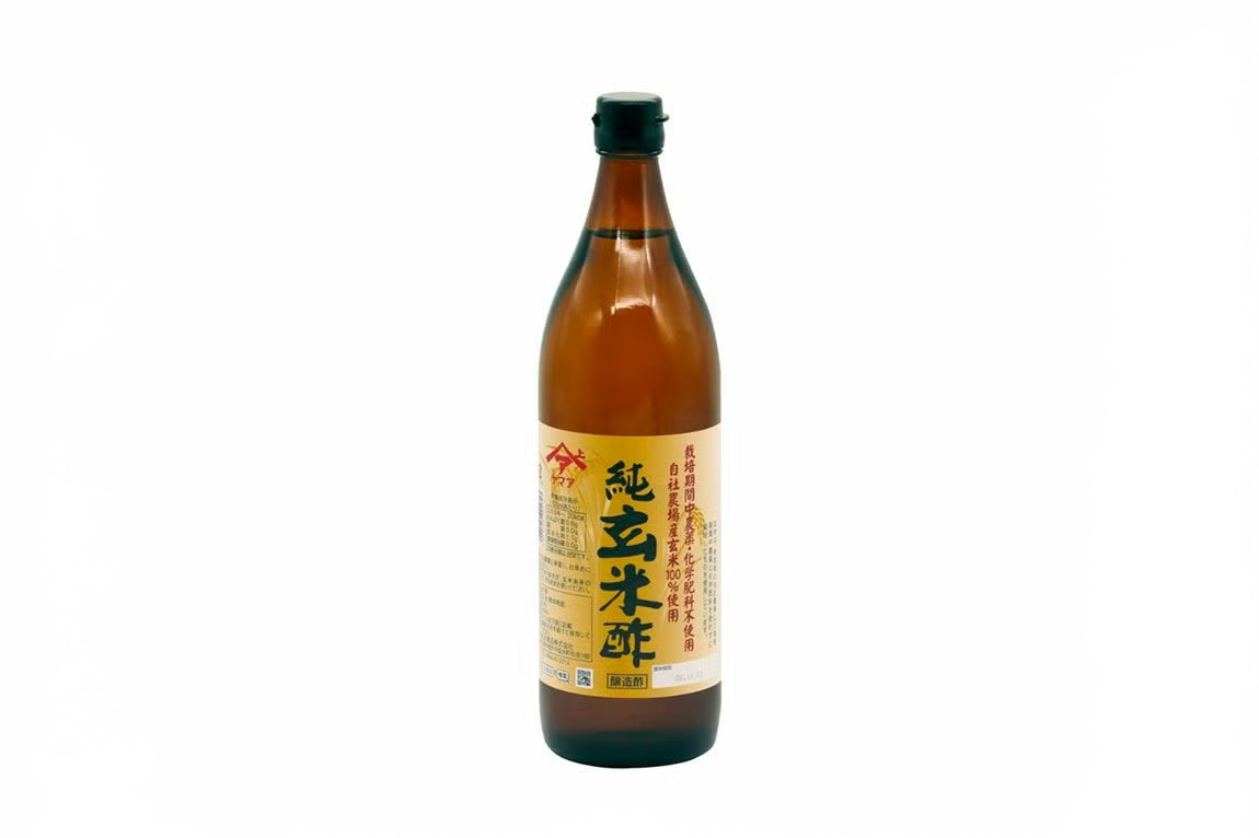 自社農場米100% 純玄米酢｜900ml
