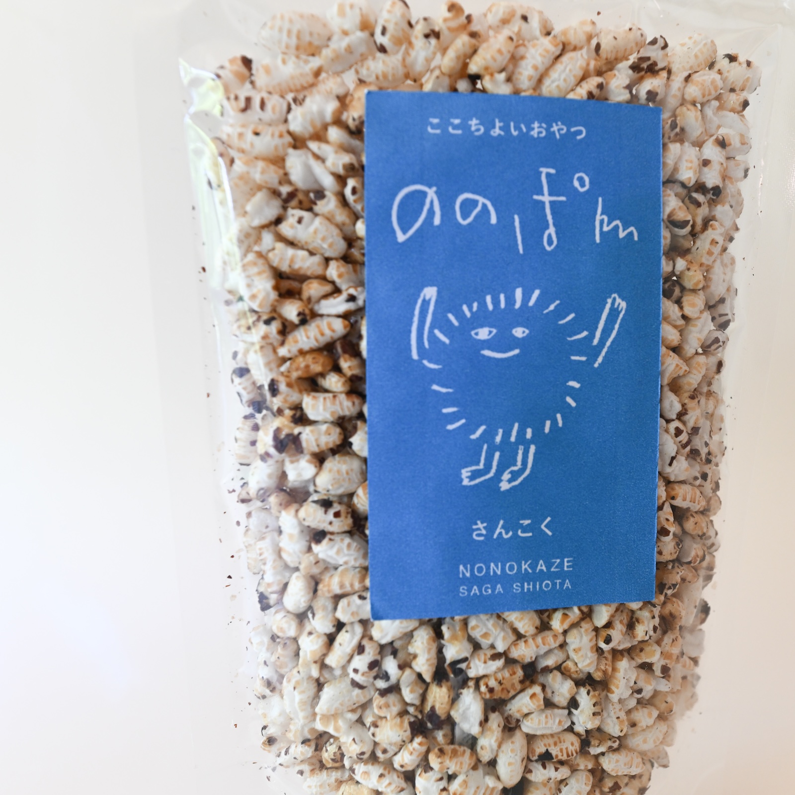 自然栽培のもち米でつくった ののぽん 三穀｜30g