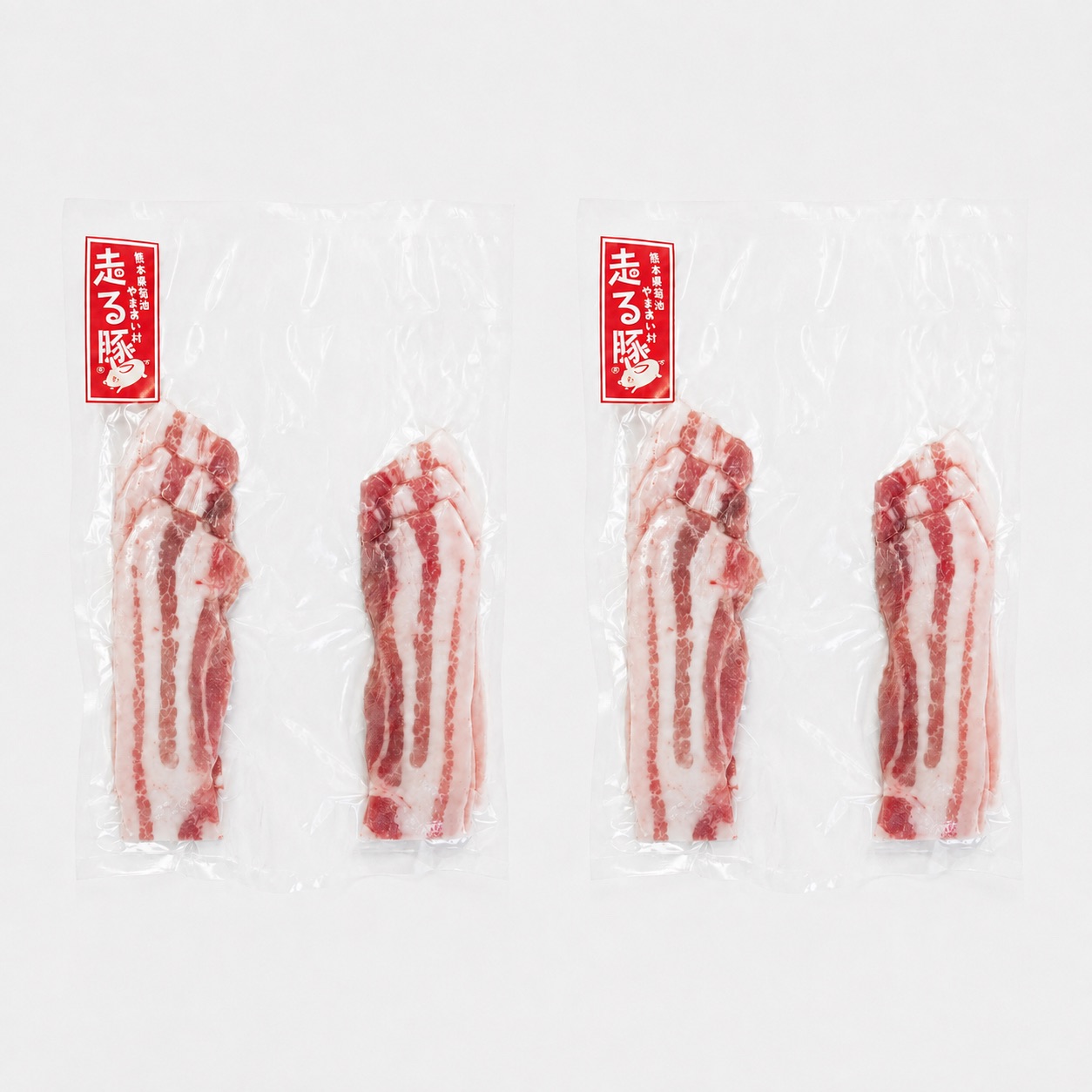 走る豚 バラスライス｜400g