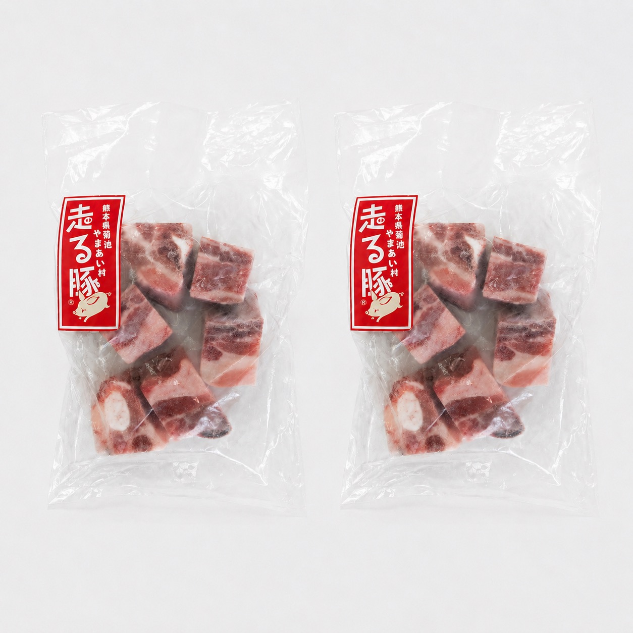走る豚 スペアリブ｜400g