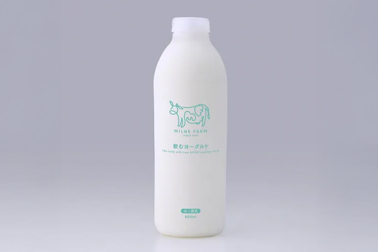 低温長時間殺菌・ノンホモジナイズ製法 飲むヨーグルト｜800ml