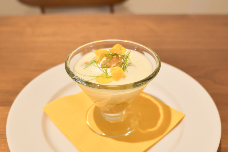 【期間限定】Salle a manger de Morimoto「桃とホタテのビシソワーズ」レシピリレーセット