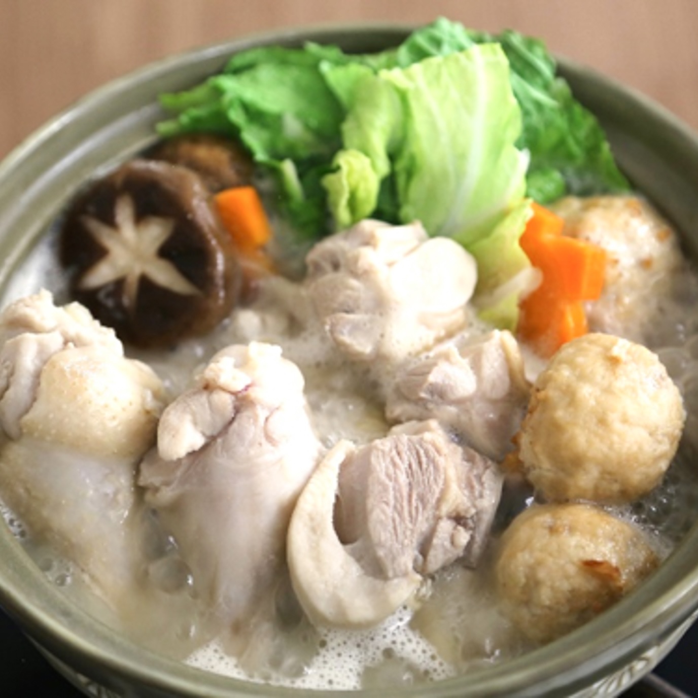 特別飼育 神山鶏ガラ水炊きスープ｜2パック