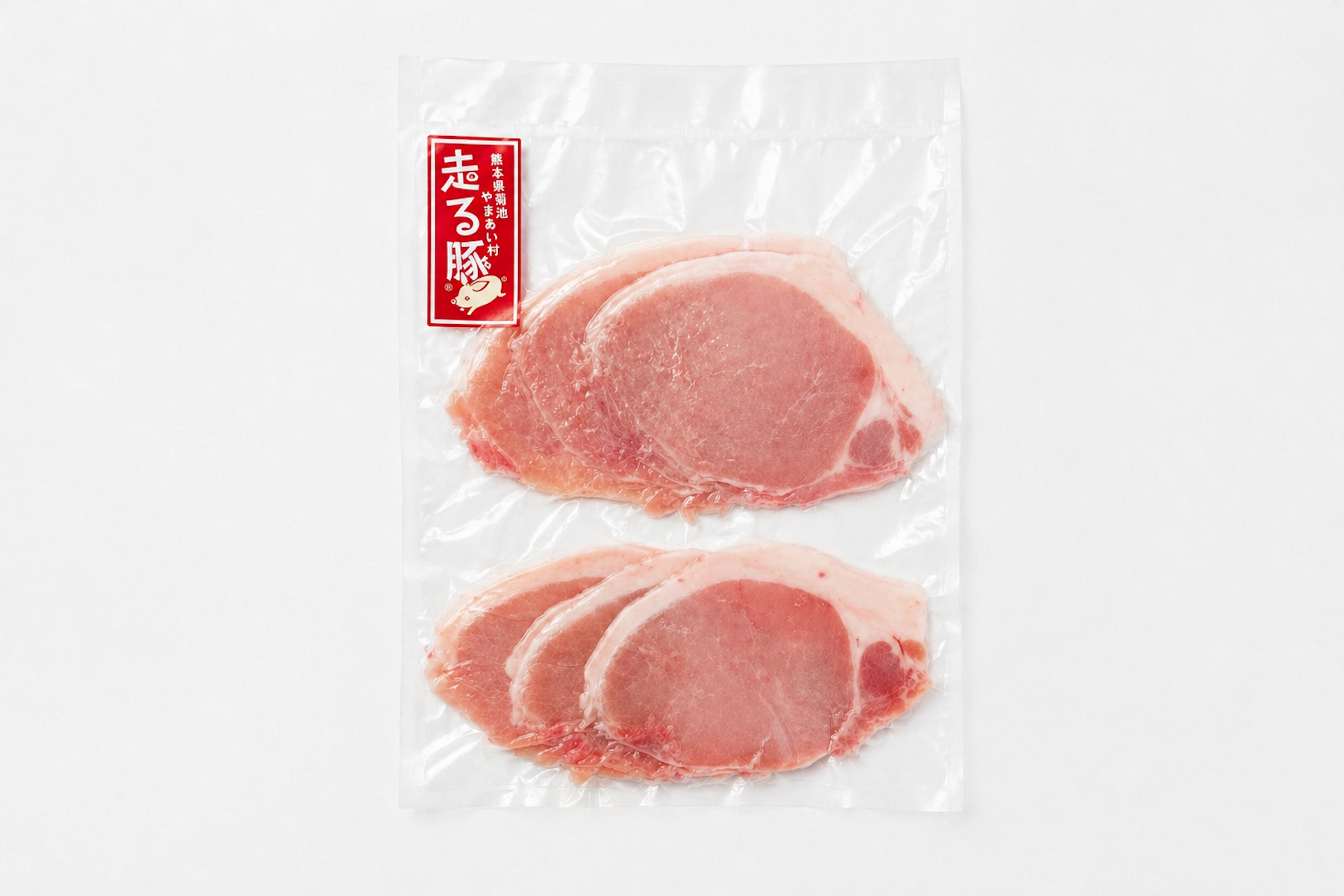 走る豚 ローススライス｜400g