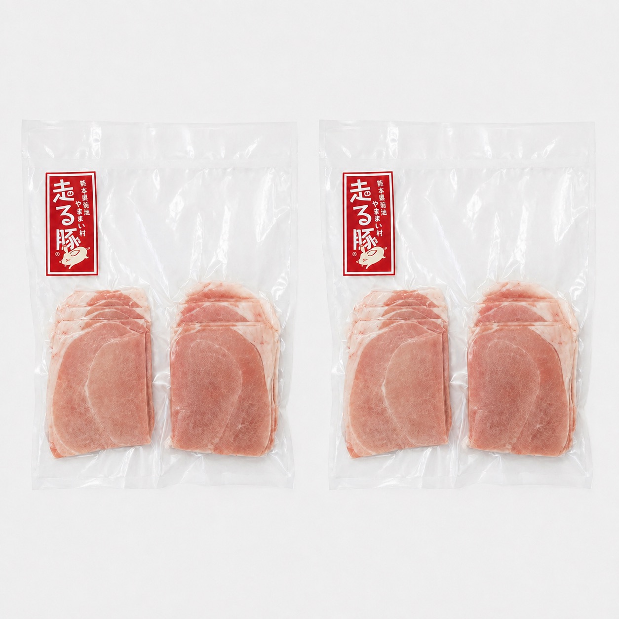走る豚 モモスライス｜400g