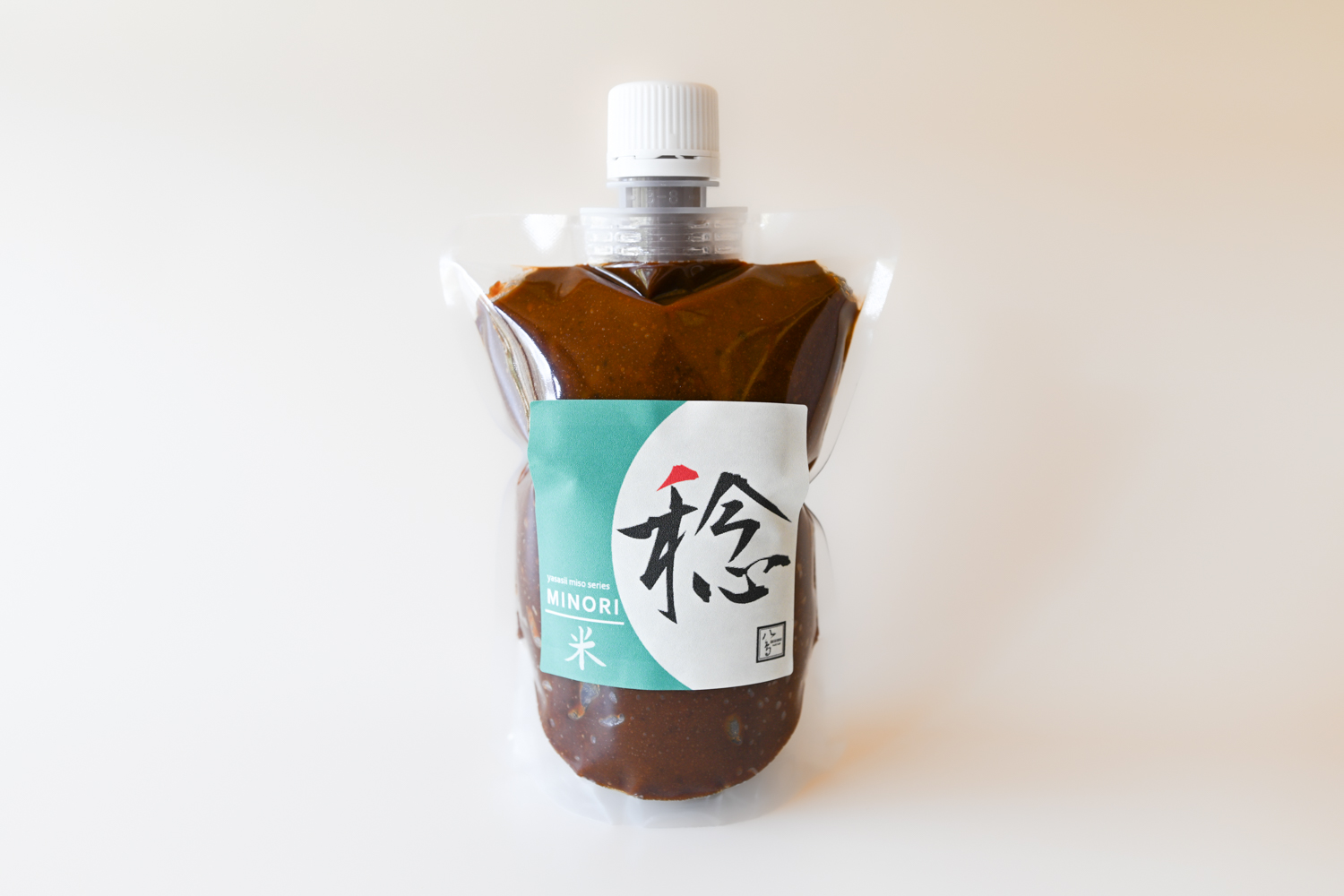 無添加・自然栽培のやさしいお味噌 パウチ入り｜380g