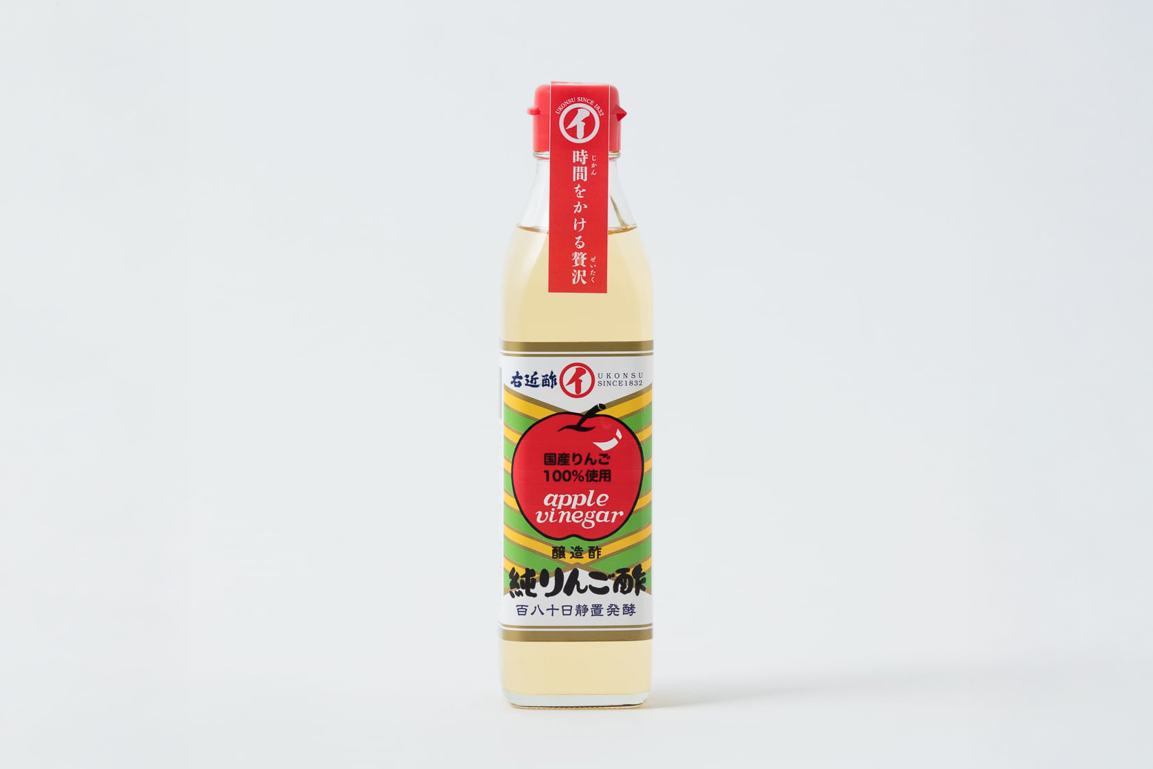 静置発酵の純りんご酢｜300ml