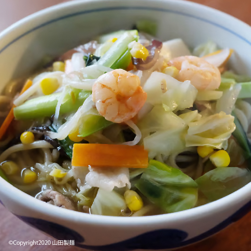 無添加 こだわり小麦の中華麺 (太麺)｜5食セット