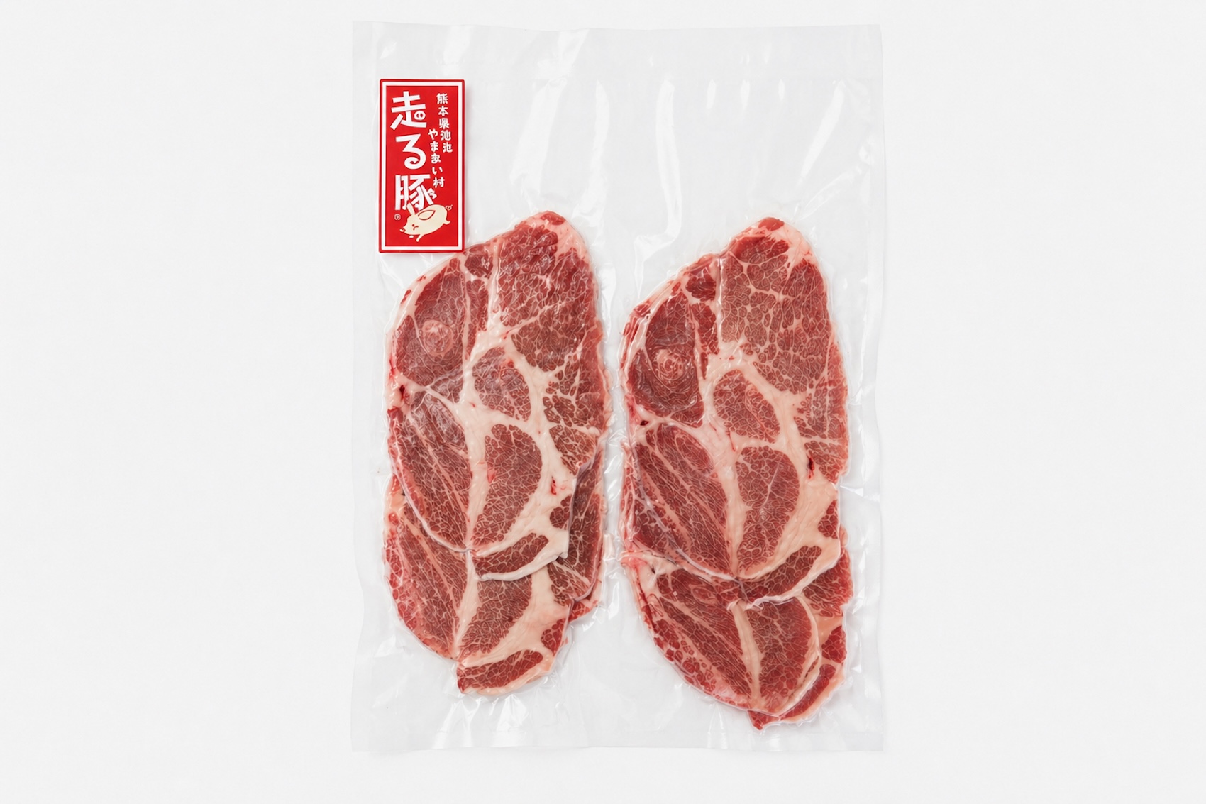 走る豚 肩ローススライス｜400g