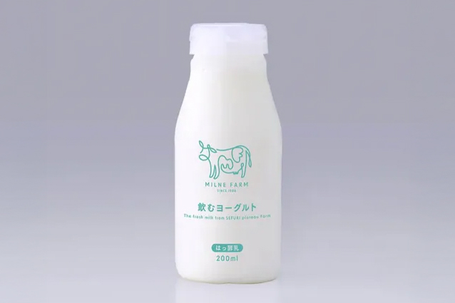 低温長時間殺菌・ノンホモジナイズ製法 飲むヨーグルト｜200ml