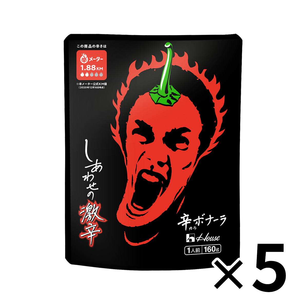 しあわせの激辛 辛ボナーラ 5個セット