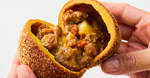 カレーパンノヒ 冷凍バーモントカレーパン8個セット