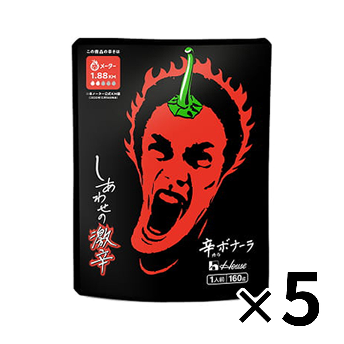 しあわせの激辛 辛ボナーラ 5個セット