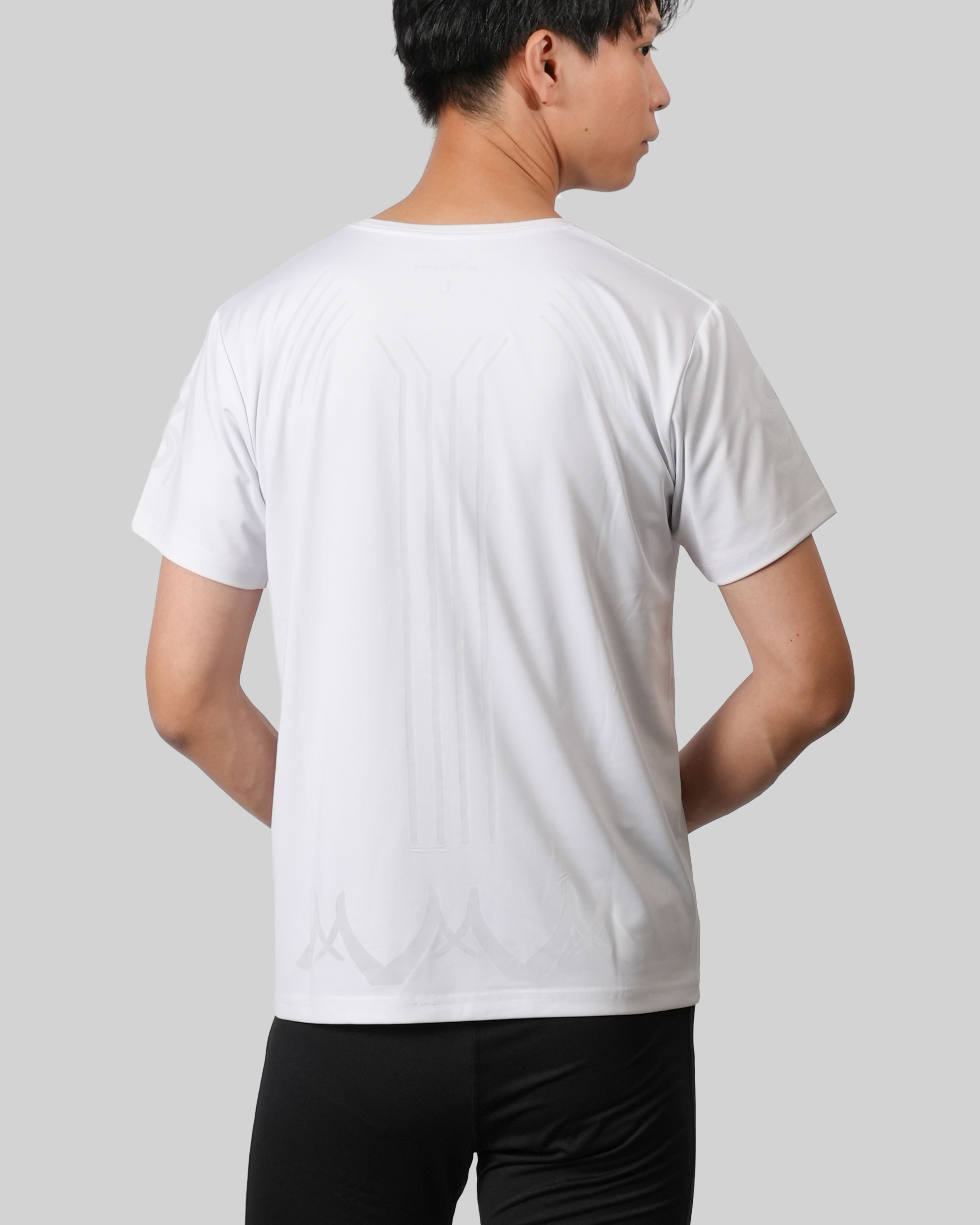 リカバリードライTシャツ サイズ: S, カラー: ホワイト