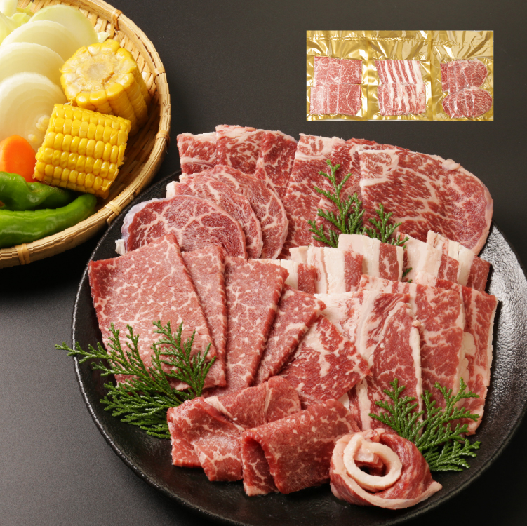 ＜A4等級＞熊本県産　あか牛　焼肉セット　600g（ラム・トウガラシ・中後バラ）＜3〜4人前＞