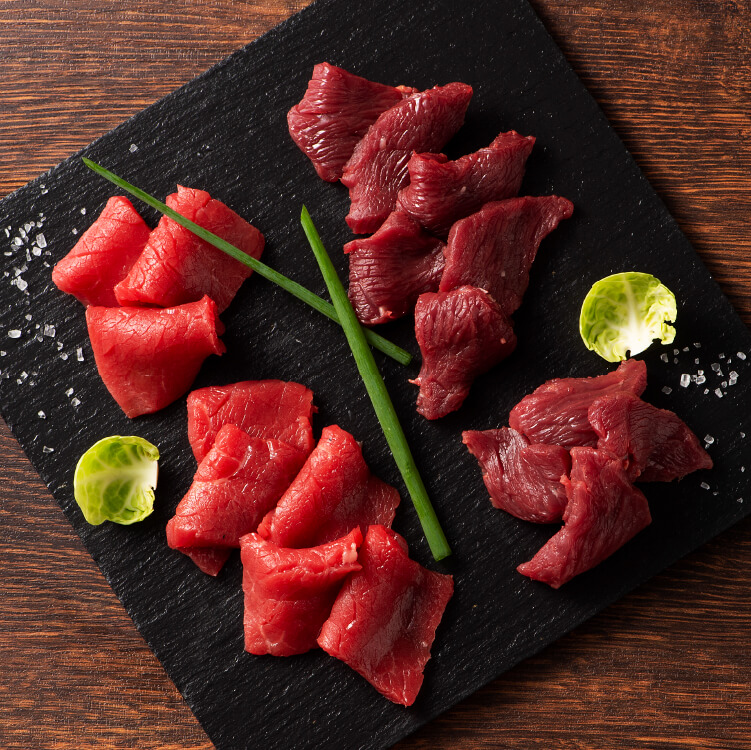 熊本　赤身の食べ比べ（馬刺し上赤身・国産馬刺し赤身）タレ・生姜付