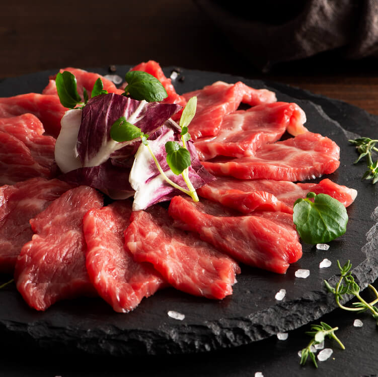 熊本　馬刺しイチボ 80g タレ・生姜付