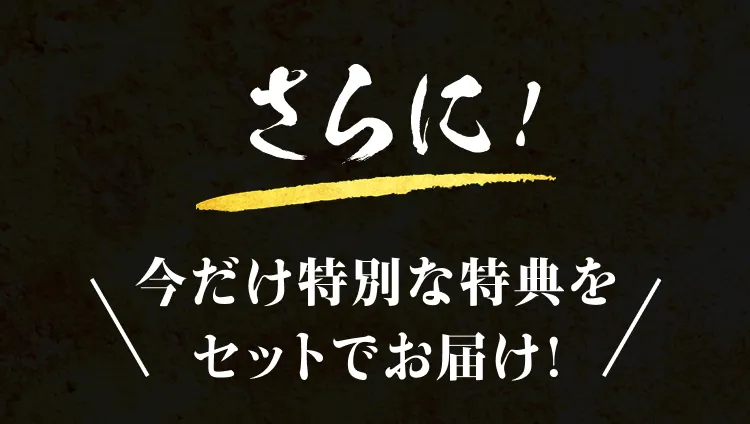 さらに！今だけ特別な特典をセットでお届け 山椒だし茶漬け