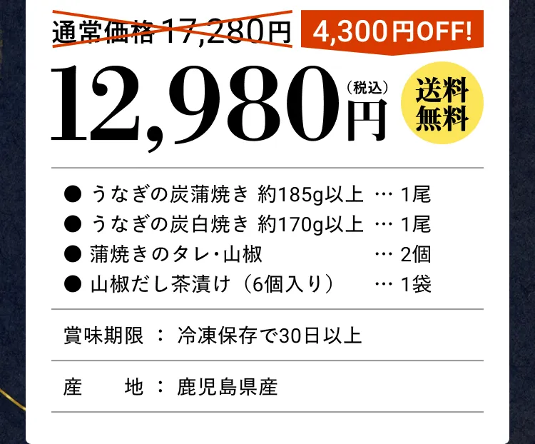 12,980円（税込） 送料無料