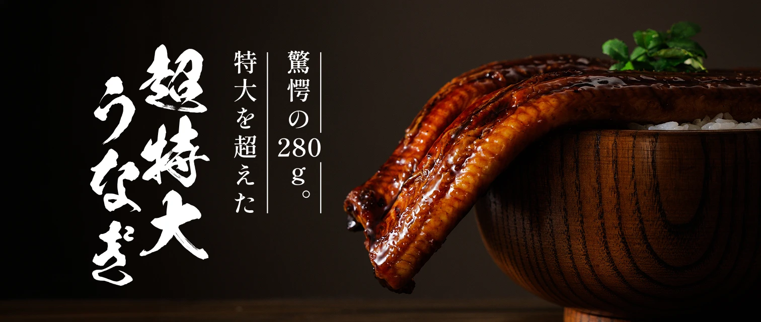 驚愕の280g特大を超えた 超特大うなぎ