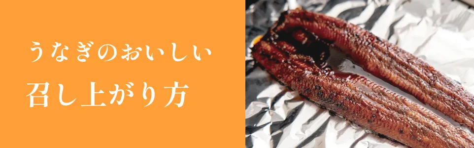 うなぎのおいしい召し上がり方