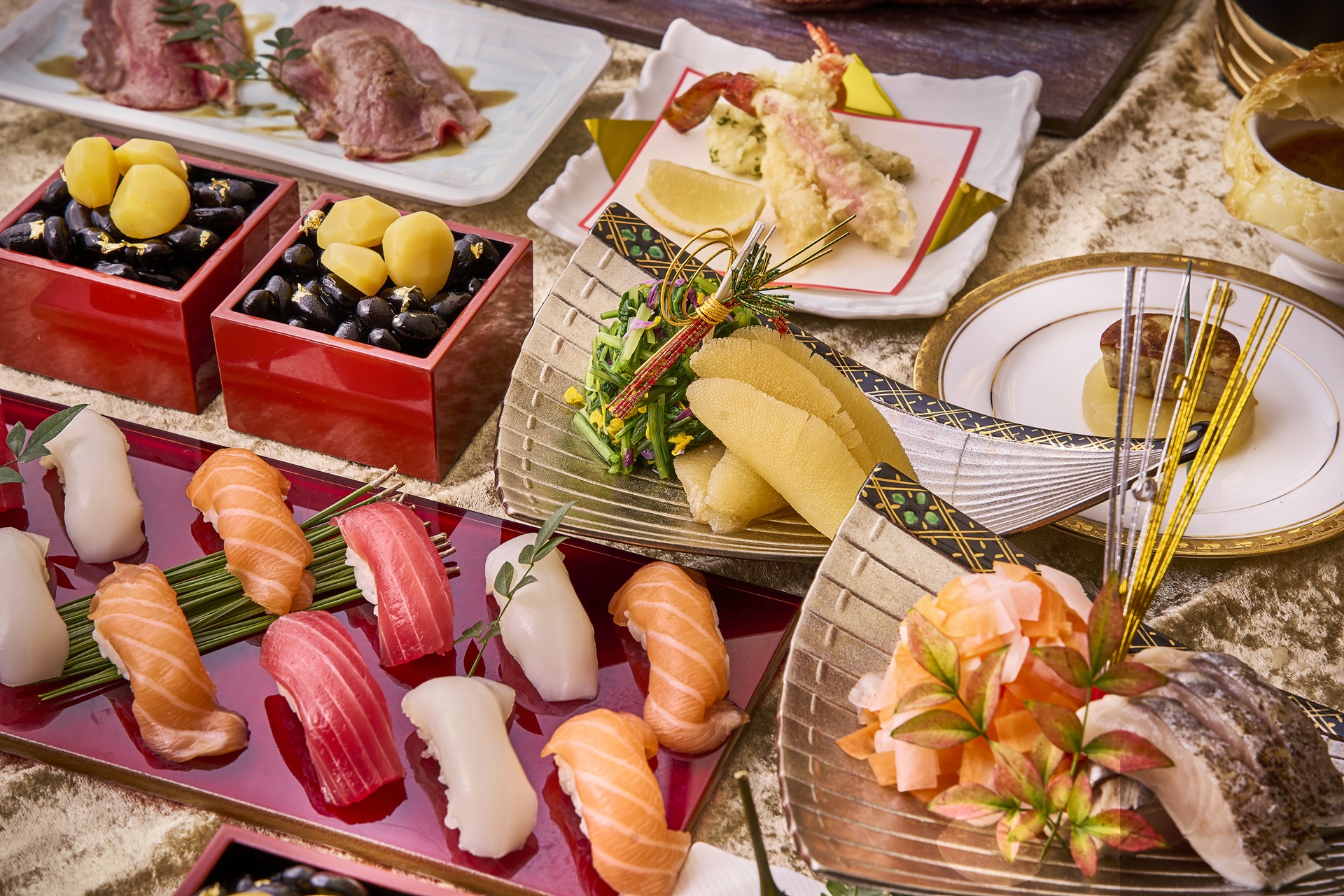 【1月1日】新春プレミアムバイキング2026 券種: 【前売】大人 税込価格 14,850円 