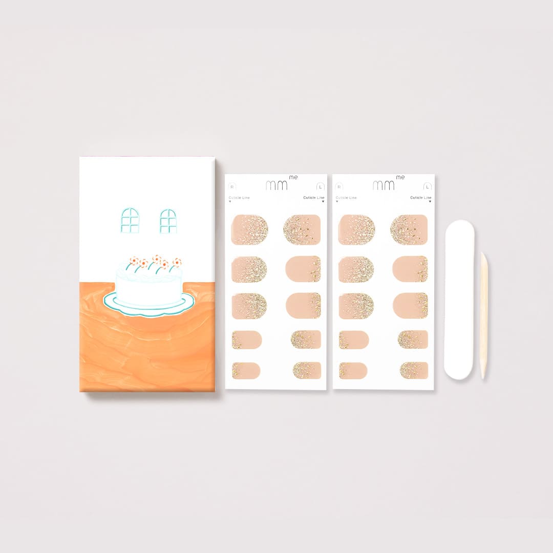 シャンパンゴールドラメ