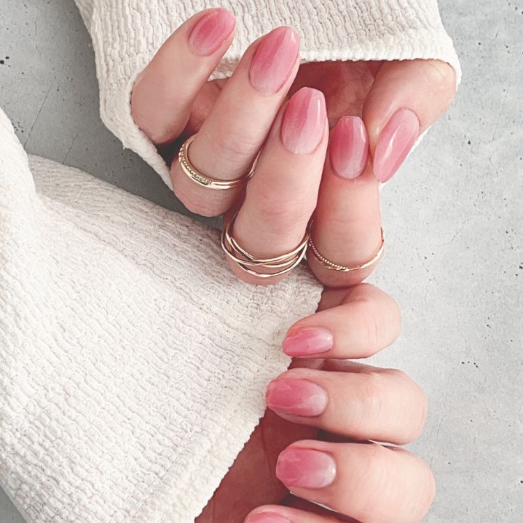 ※完売※くすみローズピンクグラデーション