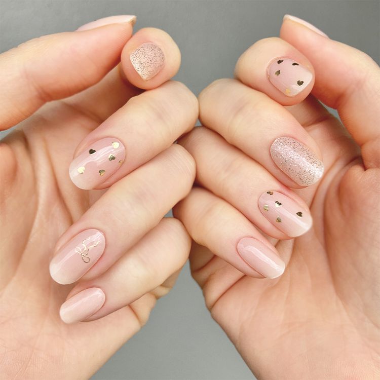 ミラーハートリボン