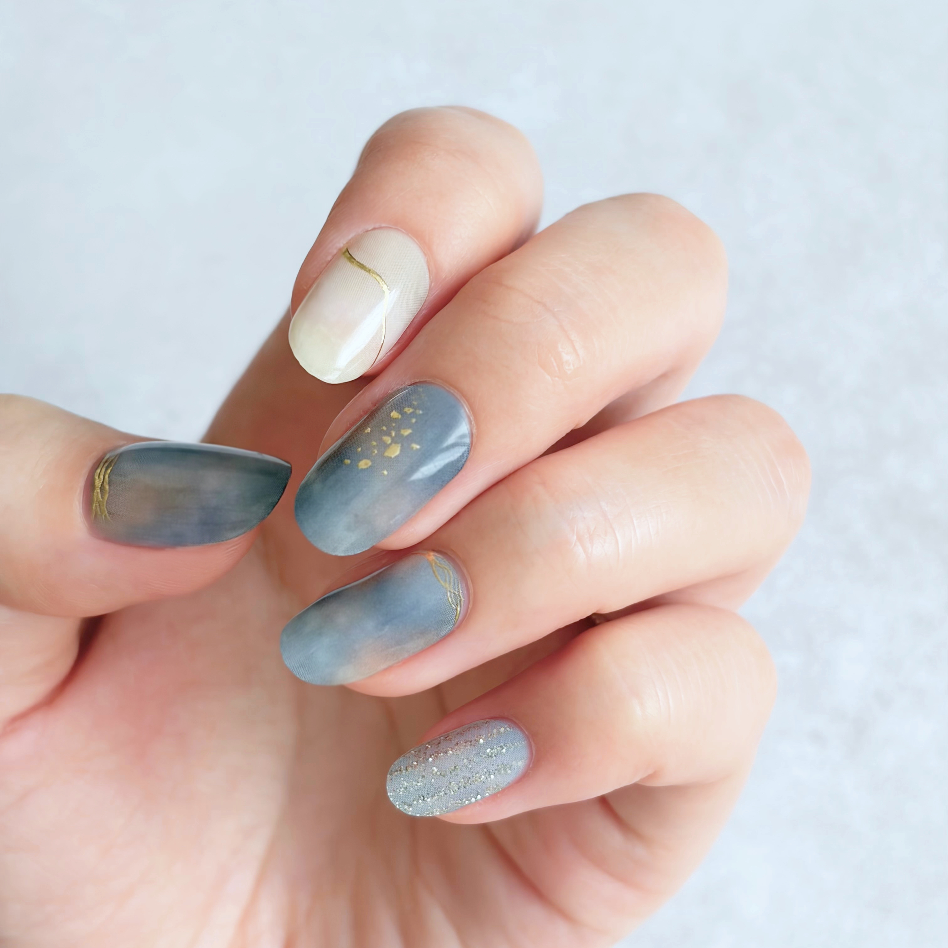 サックスブルーミラー