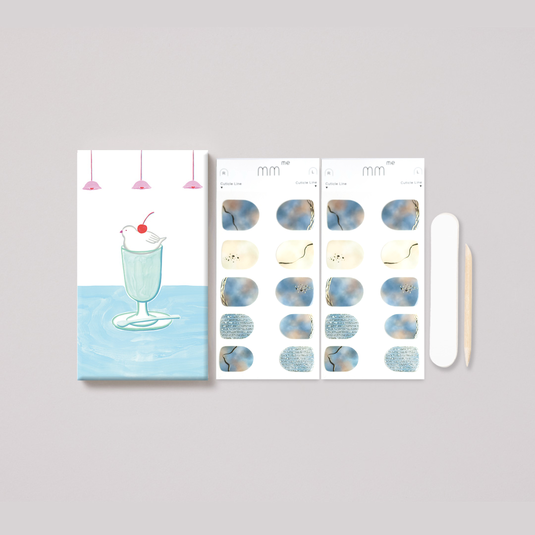 サックスブルーミラー