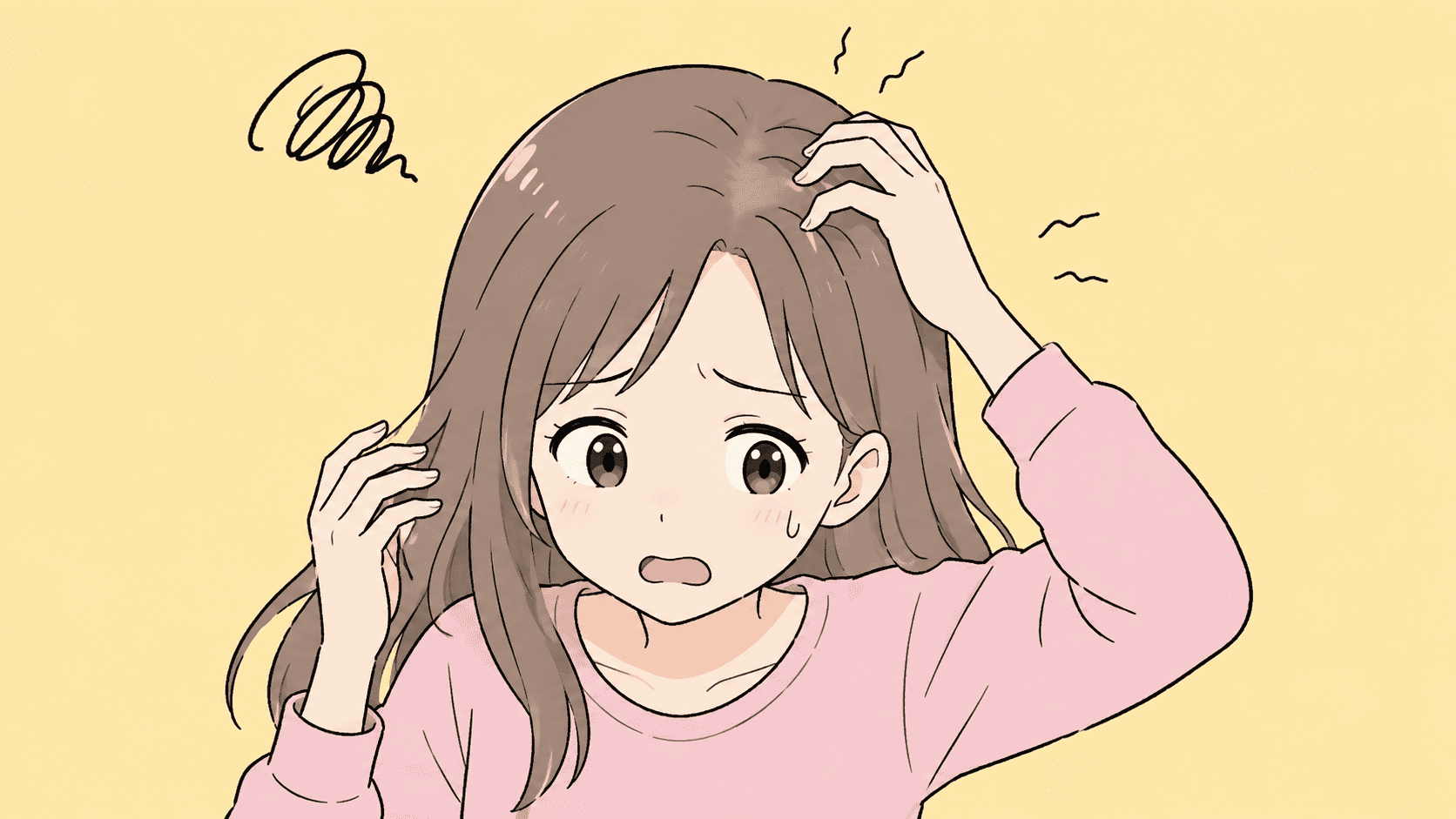 悩んでる女性