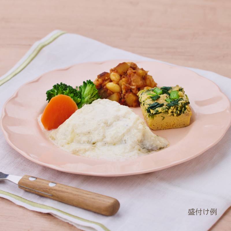 カレイと野菜のまろやかクリーム煮