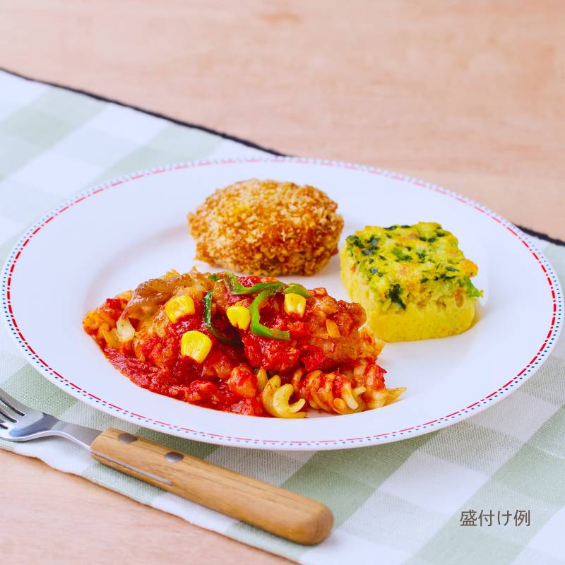 鶏肉のピザ風グリル（トマトソース）