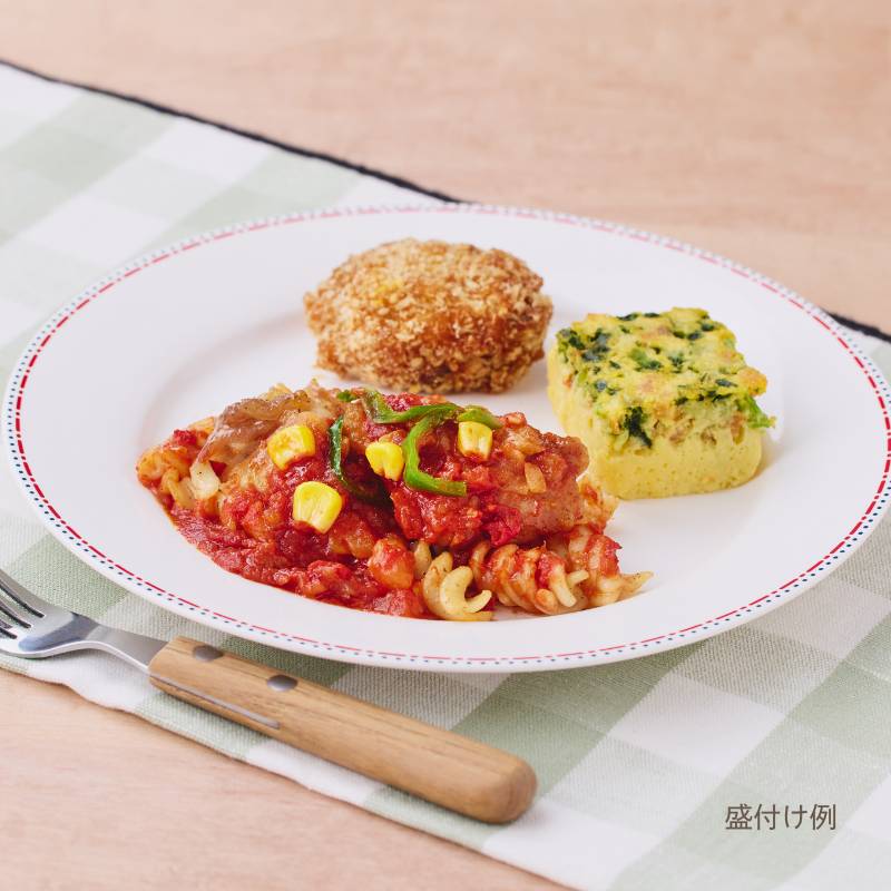 鶏肉のピザ風グリル（トマトソース）