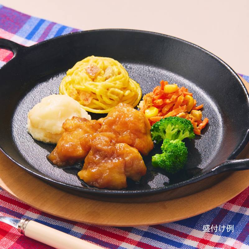 やみつきオニオンソースの チキンステーキ