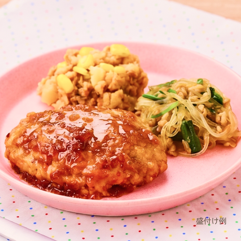 旨みたっぷり和風オニオンハンバーグ