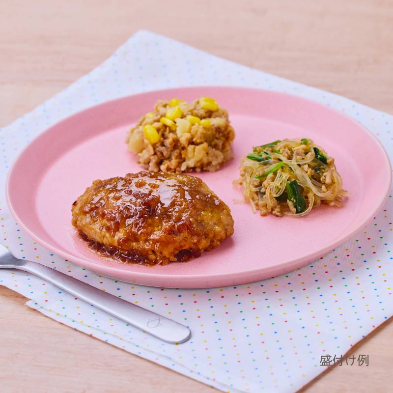 旨みたっぷり和風オニオンハンバーグ