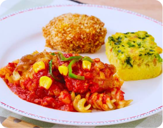 鶏肉のピザ風チキングリルの画像